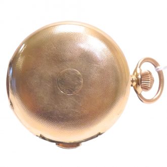 Swiss 18K gold minute repeating chronograph watch Circa 1900