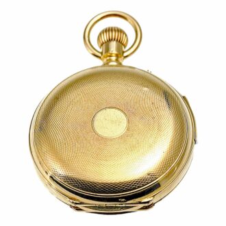 Swiss repeating calendar watch with moon phases Circa 1871 Swiss repeating calendar watch with moon phases Circa 1871
