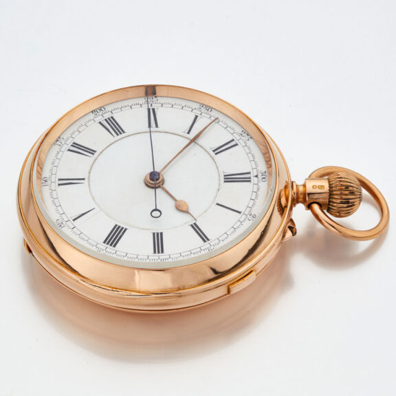 Swiss gold doctors watch for the English market Circa 1890 Swiss gold doctors watch for the English market Circa 1890