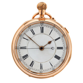 Swiss gold doctors watch for the English market Circa 1890