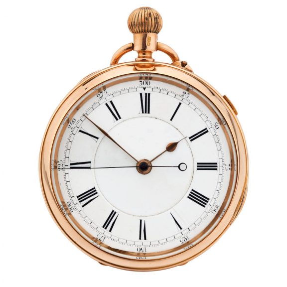 Swiss gold doctors watch for the English market Circa 1890 Swiss gold doctors watch for the English market Circa 1890