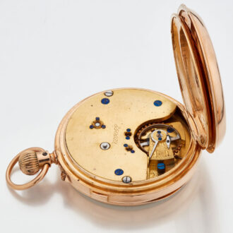 Swiss gold doctors watch for the English market Circa 1890