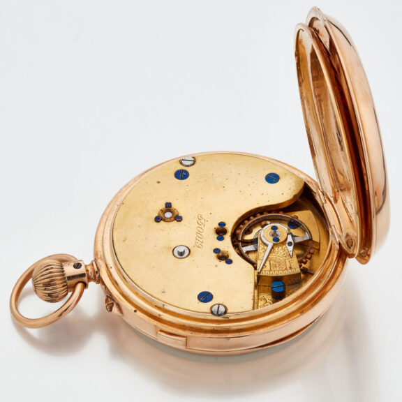 Swiss gold doctors watch for the English market Circa 1890 Swiss gold doctors watch for the English market Circa 1890