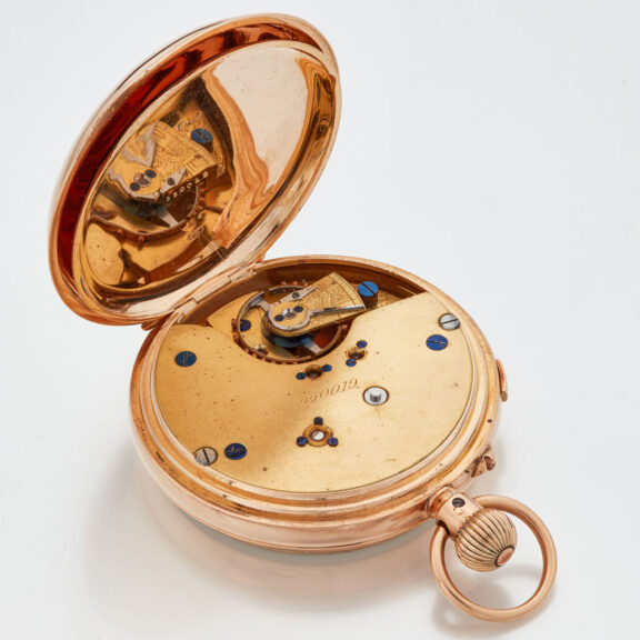 Swiss gold doctors watch for the English market Circa 1890 Swiss gold doctors watch for the English market Circa 1890