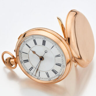 Swiss gold doctors watch for the English market Circa 1890