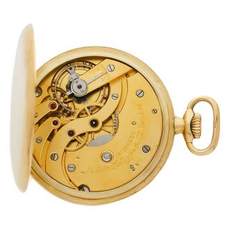 Swiss 18K yellow gold Breguet type dress watch Circa 1946