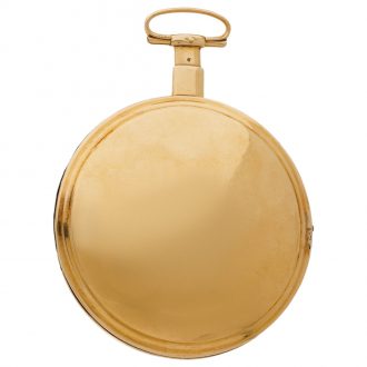 Swiss gold skeletonized quarter repeating watch Circa 1820