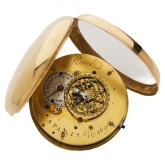 French gold watch with Revolutionary decimal hours Circa 1795