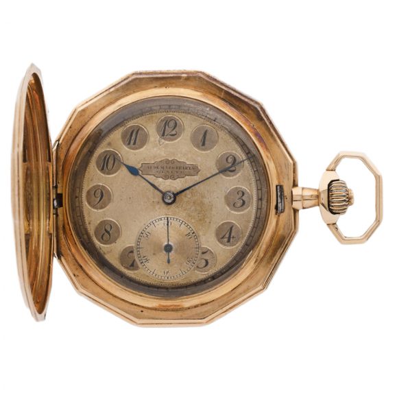 Fine Swiss 14K gold hunting cased lever watch Circa 1940