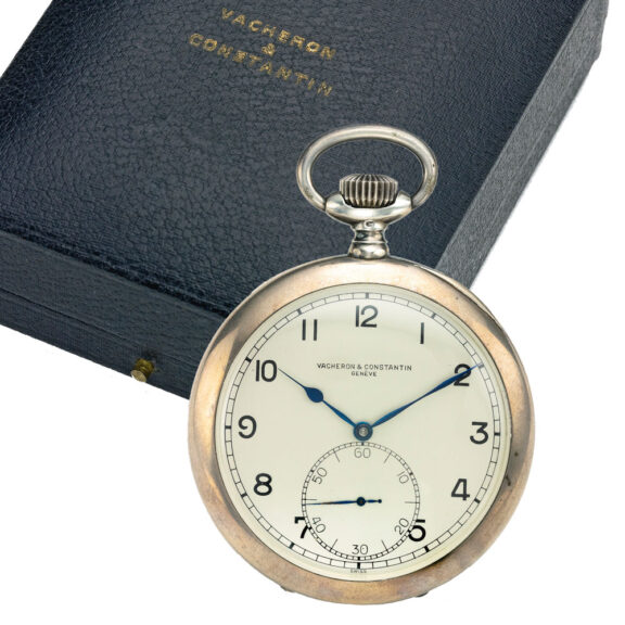 Swiss silver watch by Vacheron & Constantin Circa 1944 Swiss silver watch by Vacheron & Constantin Circa 1944