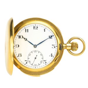 Swiss minute repeater with Westminster chimes Circa 1922