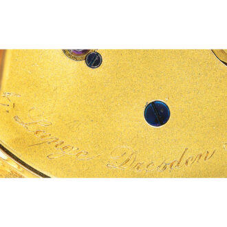 Early German gold watch with 1a grade movement Circa 1865