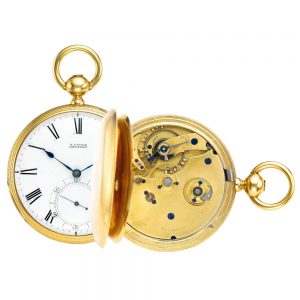 Early German gold watch with 1a grade movement Circa 1865