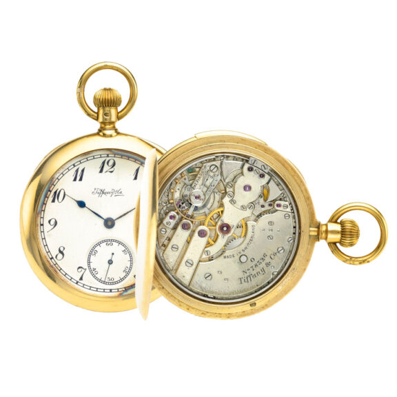 Swiss gold 5 minute repeating watch movement Circa 1889