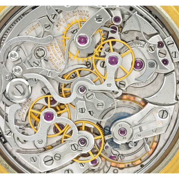Swiss perpetual calendar minute repeating chronograph 1904 Swiss perpetual calendar minute repeating chronograph 1904