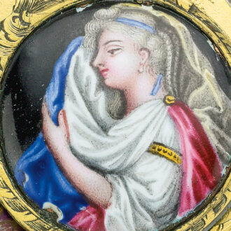 nglish silver pair cased wandering hour watch Circa 1710