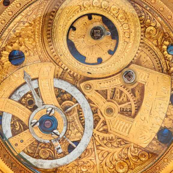 Exquisite Swiss gold enamel watch "The Butterfly" Circa 1830 Exquisite Swiss gold enamel watch "The Butterfly" Circa 1830