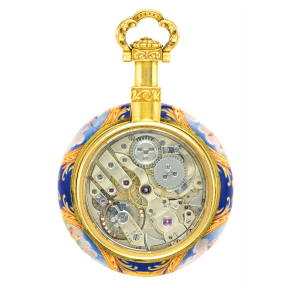 Interesting French gold minute repeating watch Circa 1900 Interesting French gold minute repeating watch Circa 1900