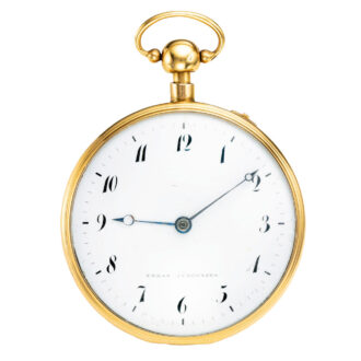 Fine Danish gold quarter repeating pocket watch Circa 1820
