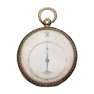 Swiss 18 carat gold and enamel Lépine watch Circa 1850