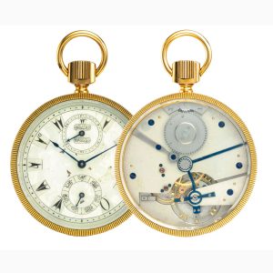 Swiss gold calendar watch for the Turkish market Circa 1890