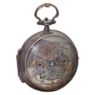 German repeating coach watch with alarm case Circa 1740