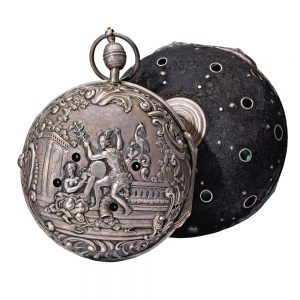 Belgian quarter striking and repeating coach watch Circa 1750