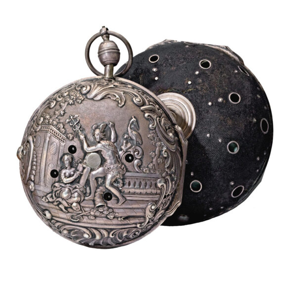 Belgian quarter striking and repeating coach watch Circa 1750