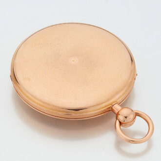 Flat gold Swiss quality quarter repeating watch Circa 1815