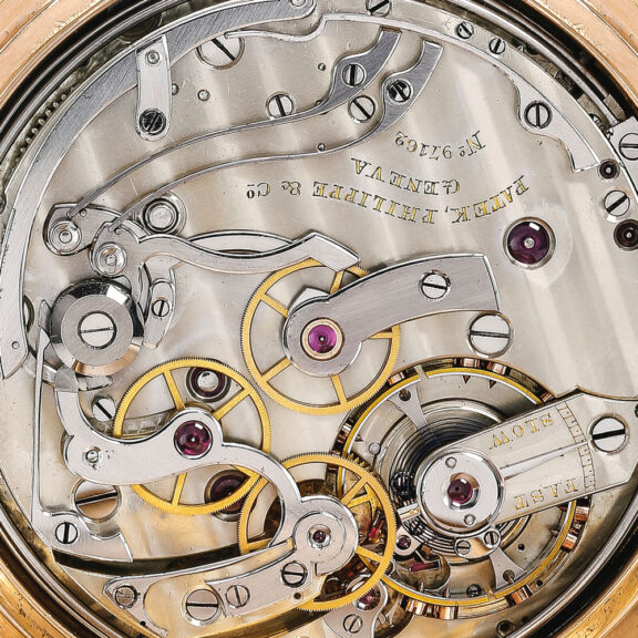 Swiss split second chronograph minute repeater Circa 1890 Swiss split second chronograph minute repeater Circa 1890