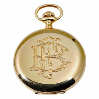 German 14k rose gold Glashütte chronometer Circa 1915