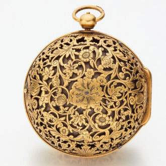 Fine French "Oignon" verge watch with alarm Circa 1710