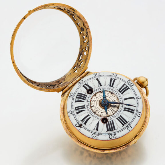 Fine French "Oignon" verge watch with alarm Circa 1710 Fine French "Oignon" verge watch with alarm Circa 1710