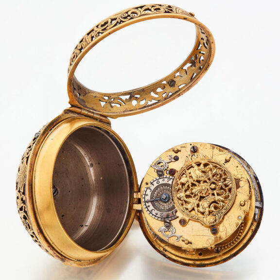 Fine French "Oignon" verge watch with alarm Circa 1710 Fine French "Oignon" verge watch with alarm Circa 1710