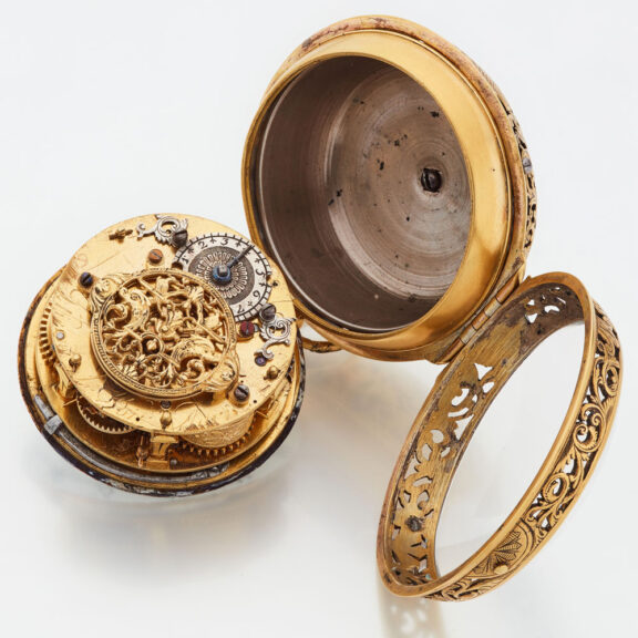 Fine French "Oignon" verge watch with alarm Circa 1710 Fine French "Oignon" verge watch with alarm Circa 1710
