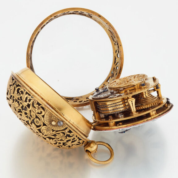 Fine French "Oignon" verge watch with alarm Circa 1710 Fine French "Oignon" verge watch with alarm Circa 1710