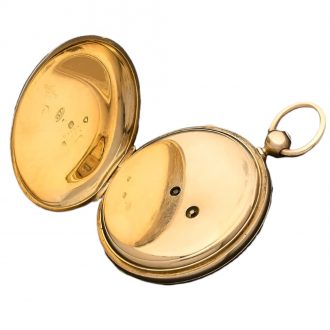 English gold quarter repeating pocket watch Circa 1852 English gold quarter repeating pocket watch Circa 1852