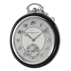 Swiss white gold and onyx diamond set watch Circa 1929