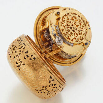French verge pocket watch with alarm “Oignon” Circa 1700 French verge pocket watch with alarm “Oignon” Circa 1700