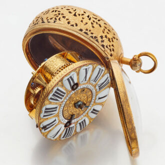 French verge pocket watch with alarm “Oignon” Circa 1700 French verge pocket watch with alarm “Oignon” Circa 1700