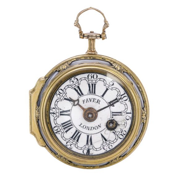 Fine and rare English decorative miniature watch Circa 1760 Fine and rare English decorative miniature watch Circa 1760