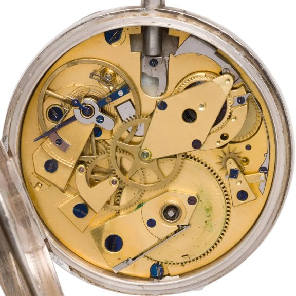 Swiss silver a toc quarter repeating pocket watch Circa 1813 Swiss silver a toc quarter repeating pocket watch Circa 1813