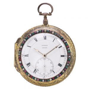 Extremely rare English 'six day duration' watch Circa 1790Extremely rare English 'six day duration' watch Circa 1790