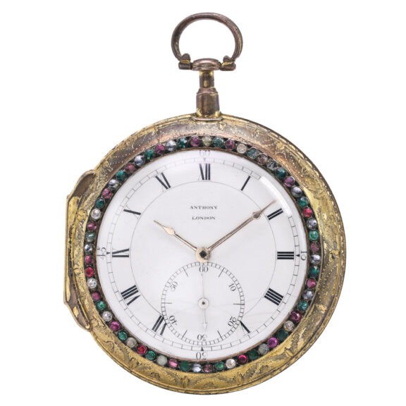 Extremely rare English 'six day duration' watch Circa 1790 Extremely rare English 'six day duration' watch Circa 1790Extremely rare English 'six day duration' watch Circa 1790