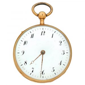 French 18K gold quarter repeating pocket watch Circa 1830