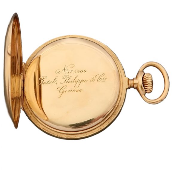 Swiss 18K yellow gold open faced pocket watch Circa 1900 Swiss 18K yellow gold open faced pocket watch Circa 1900