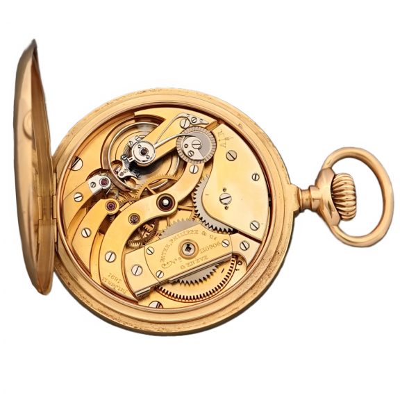 Swiss 18K yellow gold open faced pocket watch Circa 1900 Swiss 18K yellow gold open faced pocket watch Circa 1900