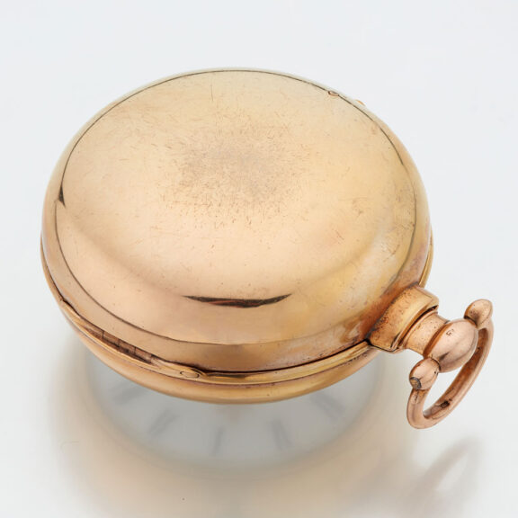 English clockwatch in specially made later case Circa 1700 English clockwatch in specially made later case Circa 1700