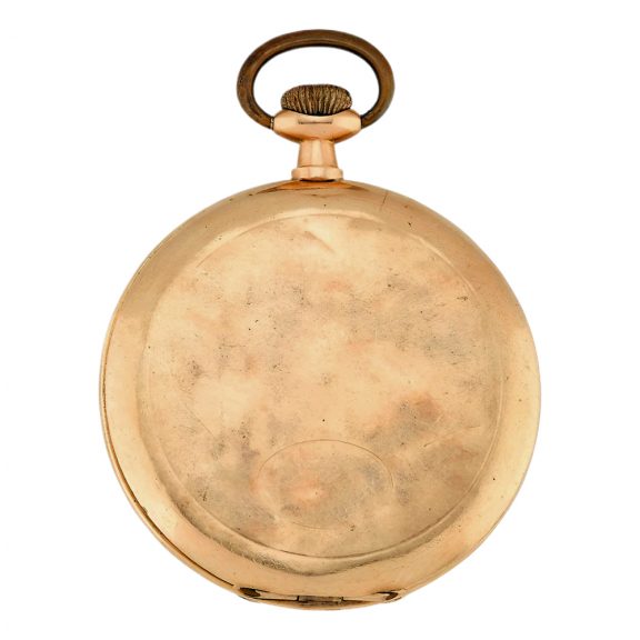 Swiss 14K yellow gold full hunter pocket watch Circa 1910 Swiss 14K yellow gold full hunter pocket watch Circa 1910