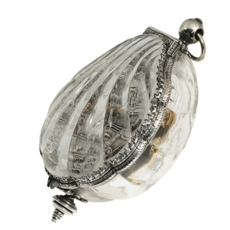 Large Dutch shell shaped pendant watch Circa 1700